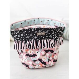 Matilda Jane Girls I've Got Candy Treat Boo‎ Halloween Bag Basket Reversible New